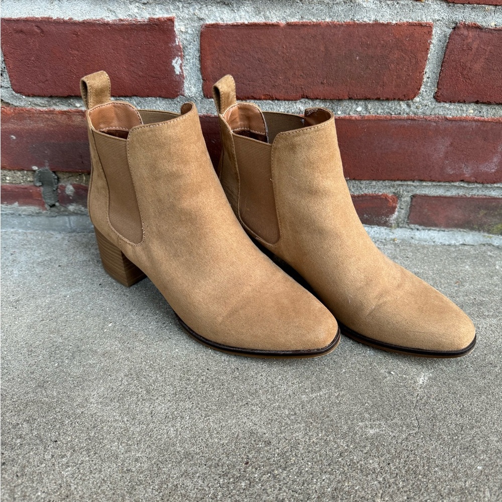 AE Faux Suede Booties